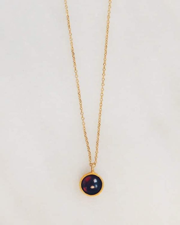 Handmade Gemstone Necklace April