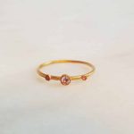 Handmade Gemstone Ring Lily