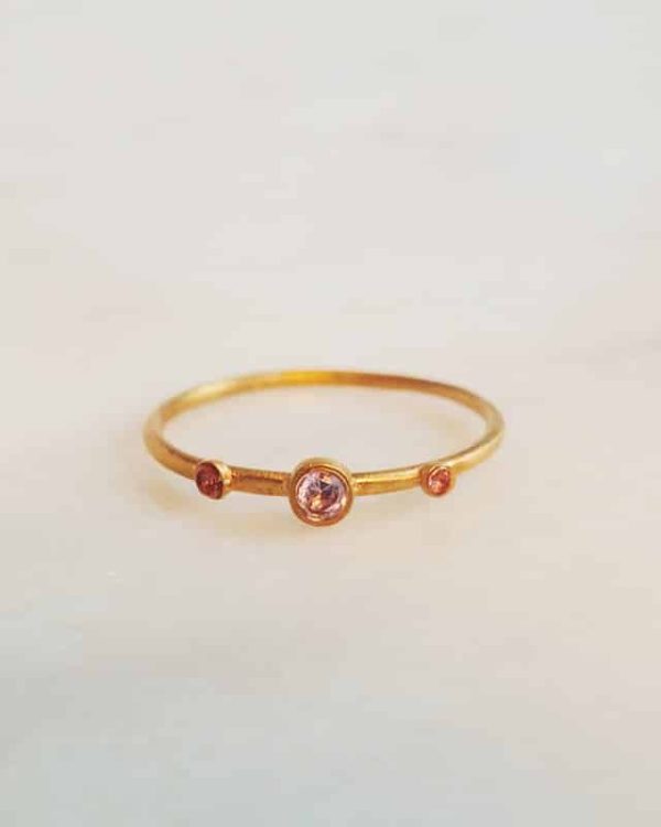 Handmade Gemstone Ring Lily