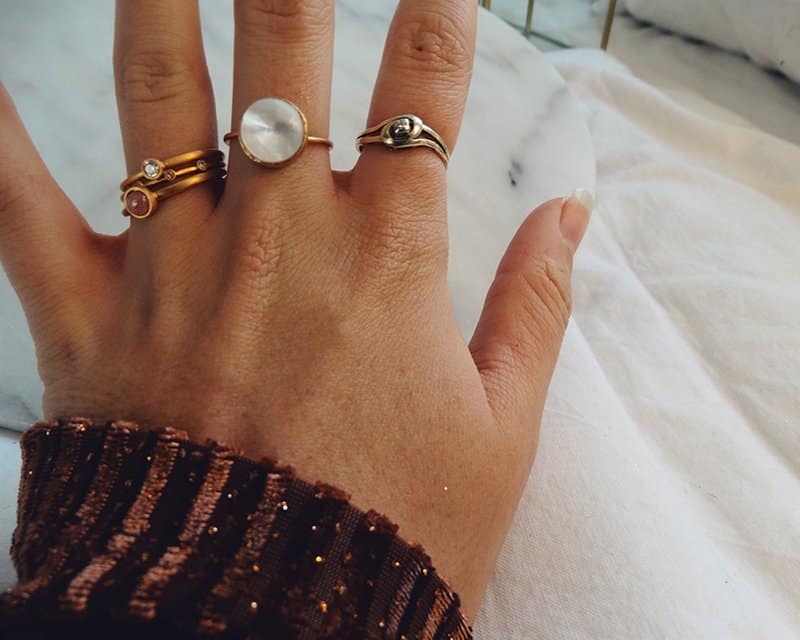Handmade Gemstone Ring Whitney
