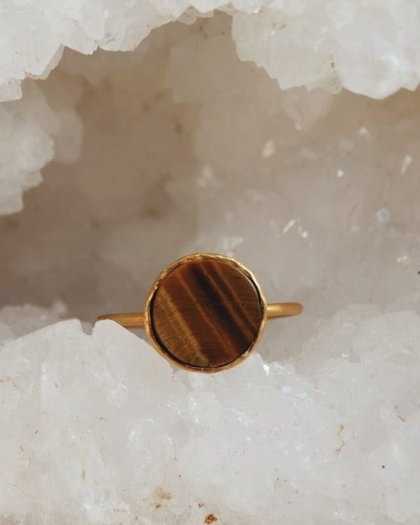 Handmade gemstone ring Dolce