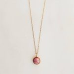 Handmade Gemstone Necklace Delphine