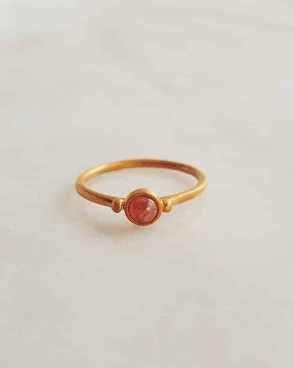 Handmade Gemstone Ring Rosie