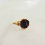 Handmade Gemstone Ring Golde