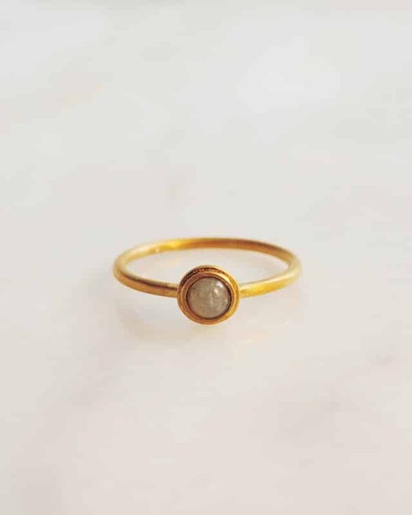 Handmade Gemstone Ring Isla
