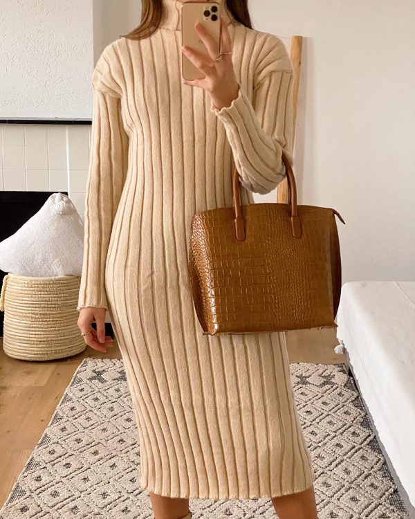 Leather Croco Bag Milo