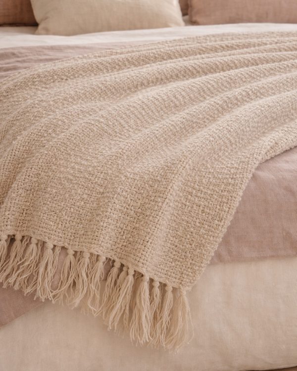 Provence Morning Cotton Throw Blanket
