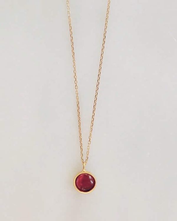 Handmade Gemstone Necklace Dahlia