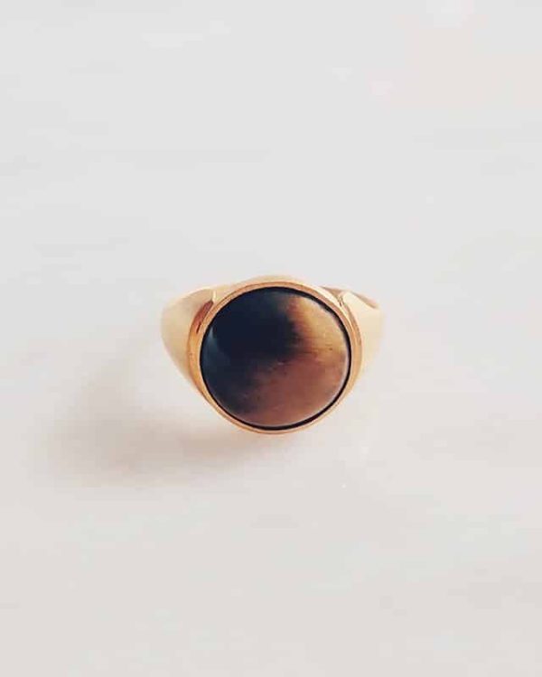 Handmade Gemstone Ring Guante