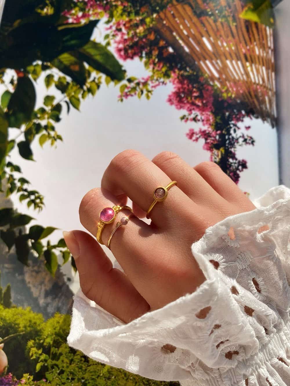 Handmade Gemstone Ring Callie