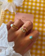 Handmade Gemstone Ring Lain