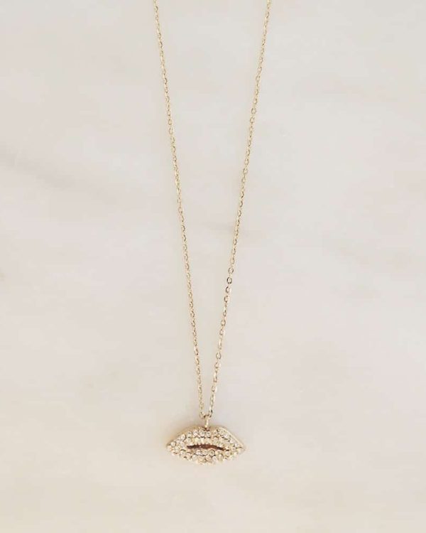 Lips Necklace