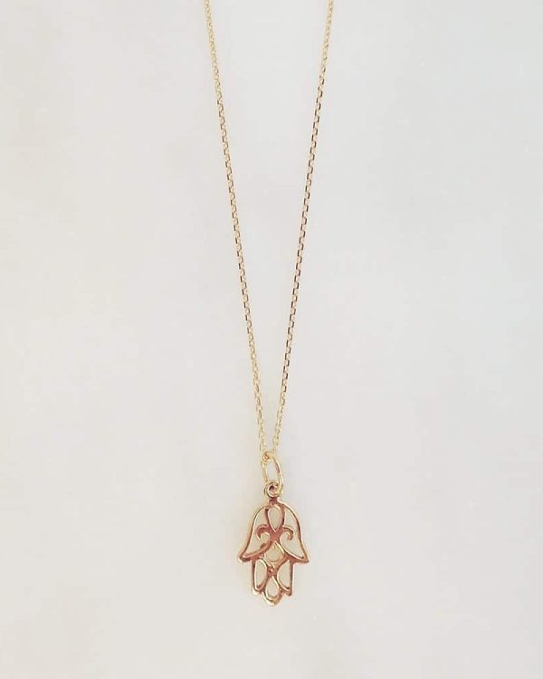 Handmade Necklace Hamsa