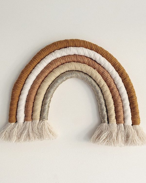 Macrame Rainbow Wall Hanging