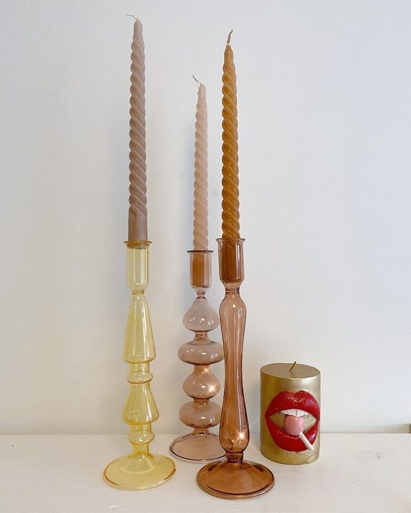 Matt Twisted Candles