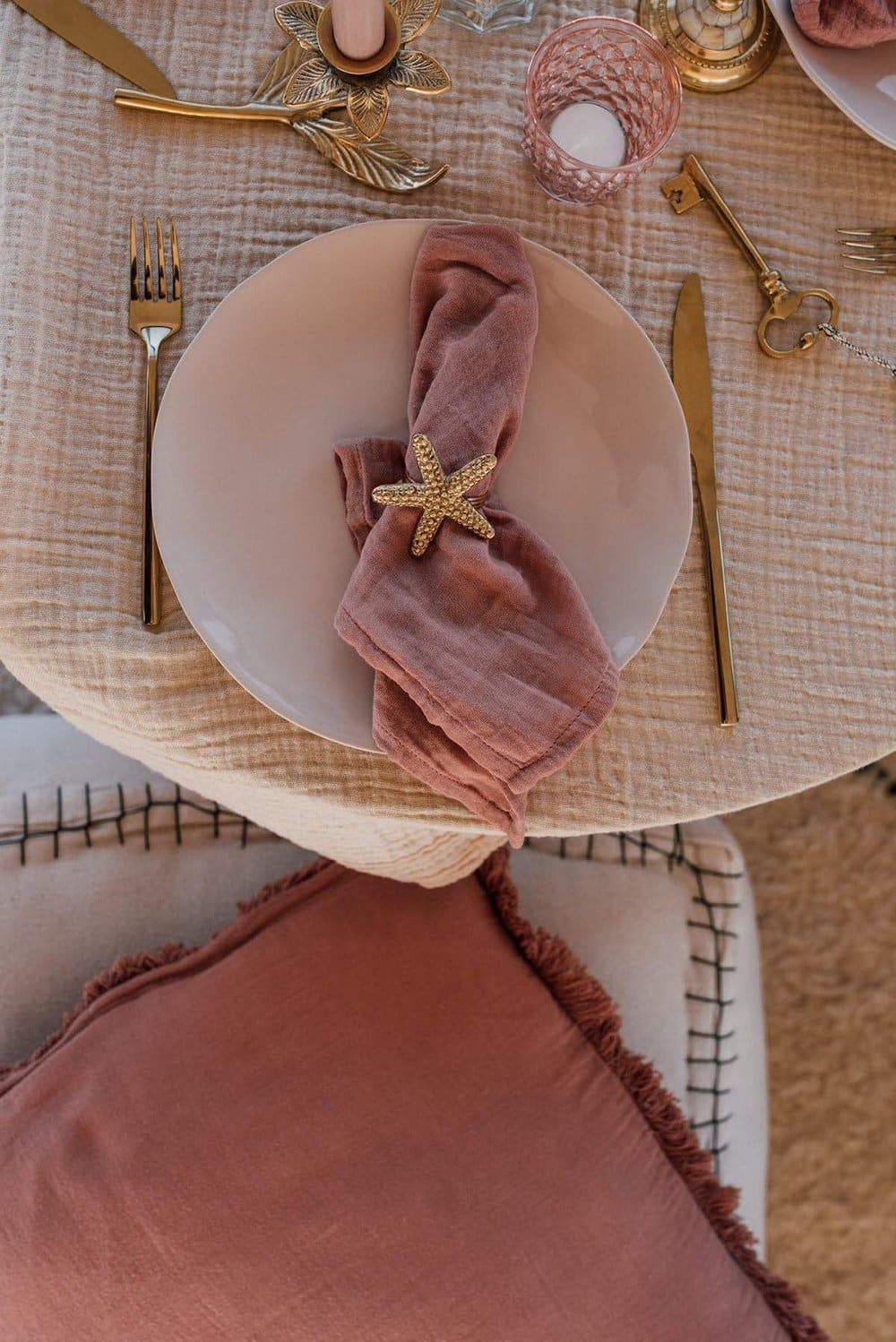 Cotton Gauze Napkin Set