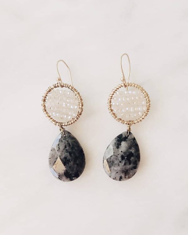 Gemstone Earrings Baez