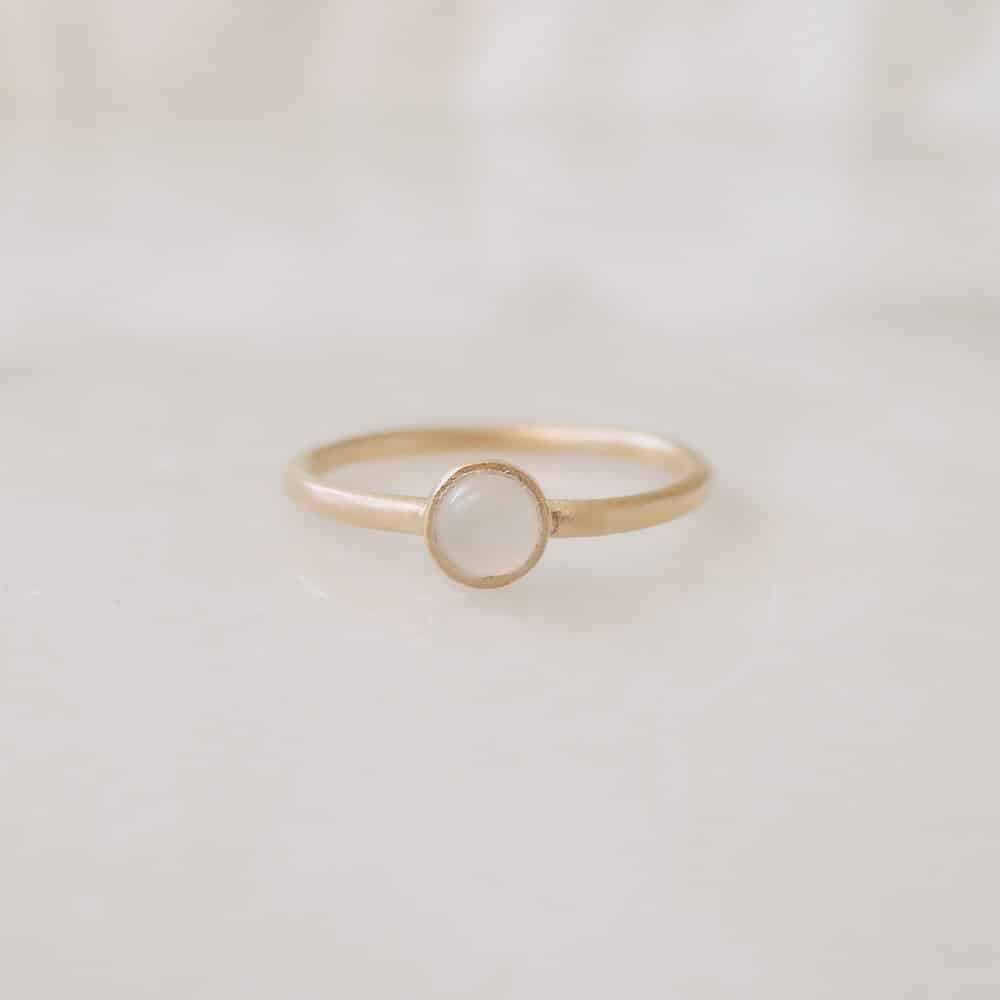 Handmade Gemstone Ring Trinity