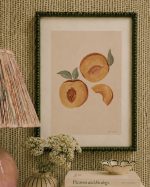 Peach Art Print
