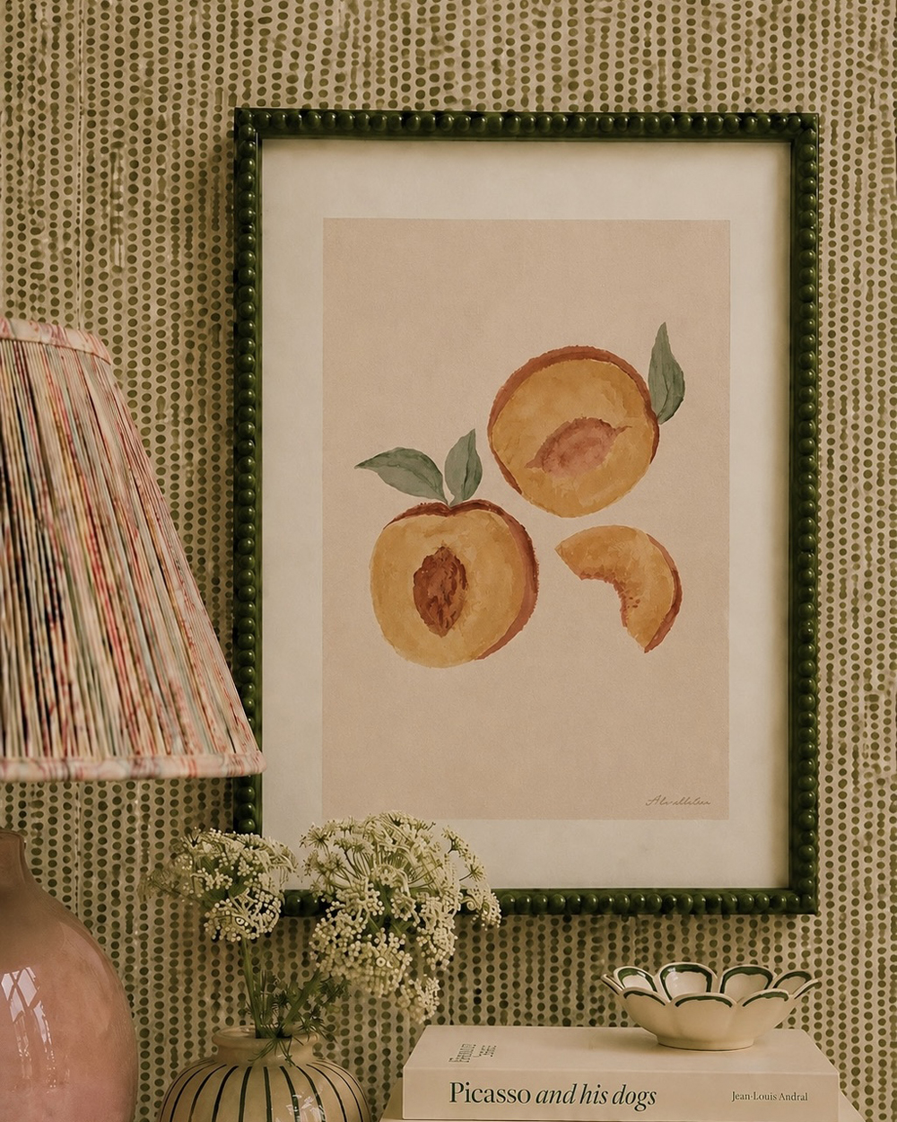 Peach Art Print