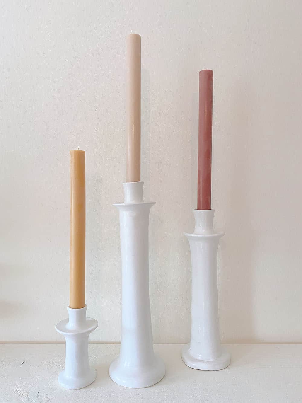 Tadelakt Candle Holder Petite