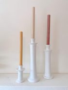 Tadelakt Candle Holder Petite