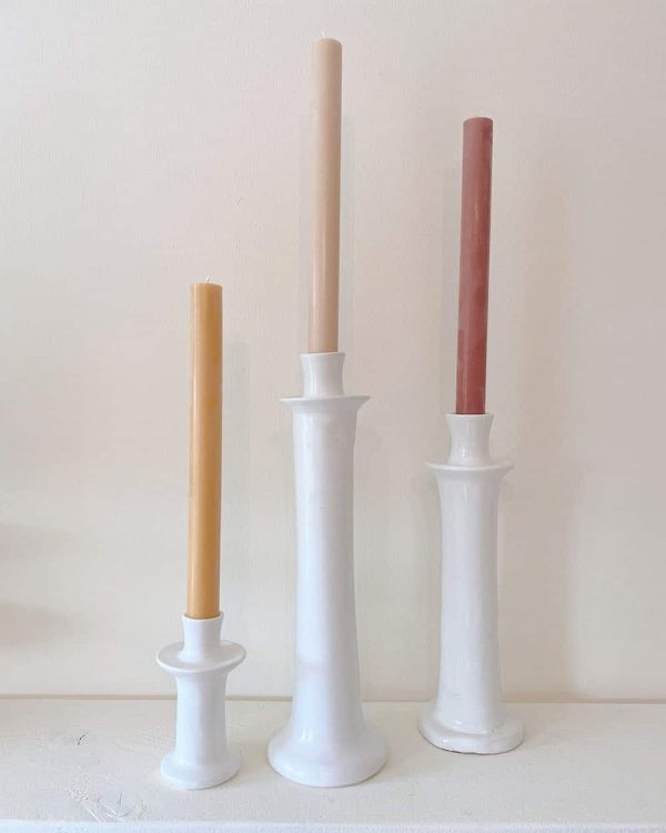 Tadelakt Candle Holder