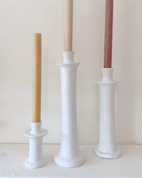 Tadelakt Candle Holder
