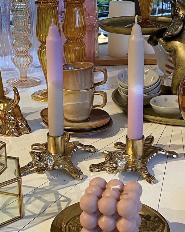 Dip Dye Candle Set Of 2