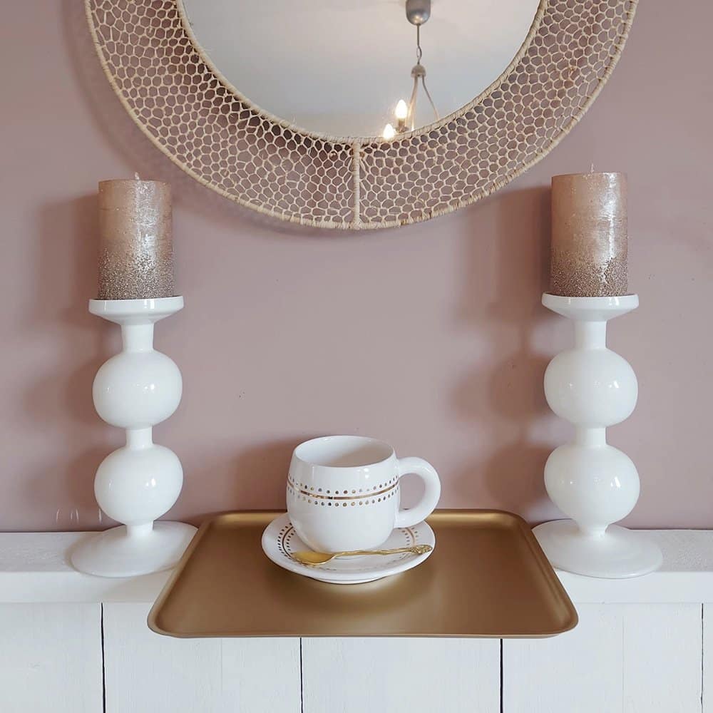 Glass Candle Holder Coco