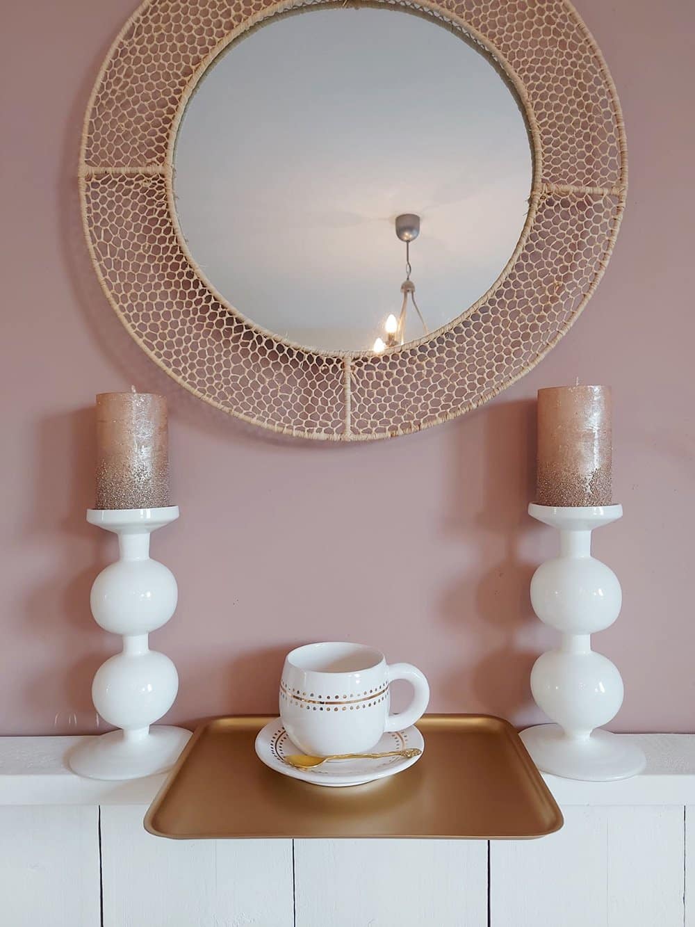 Glass Candle Holder Coco