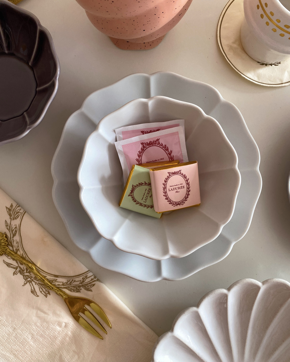 Ceramic Flower Bowl Petal