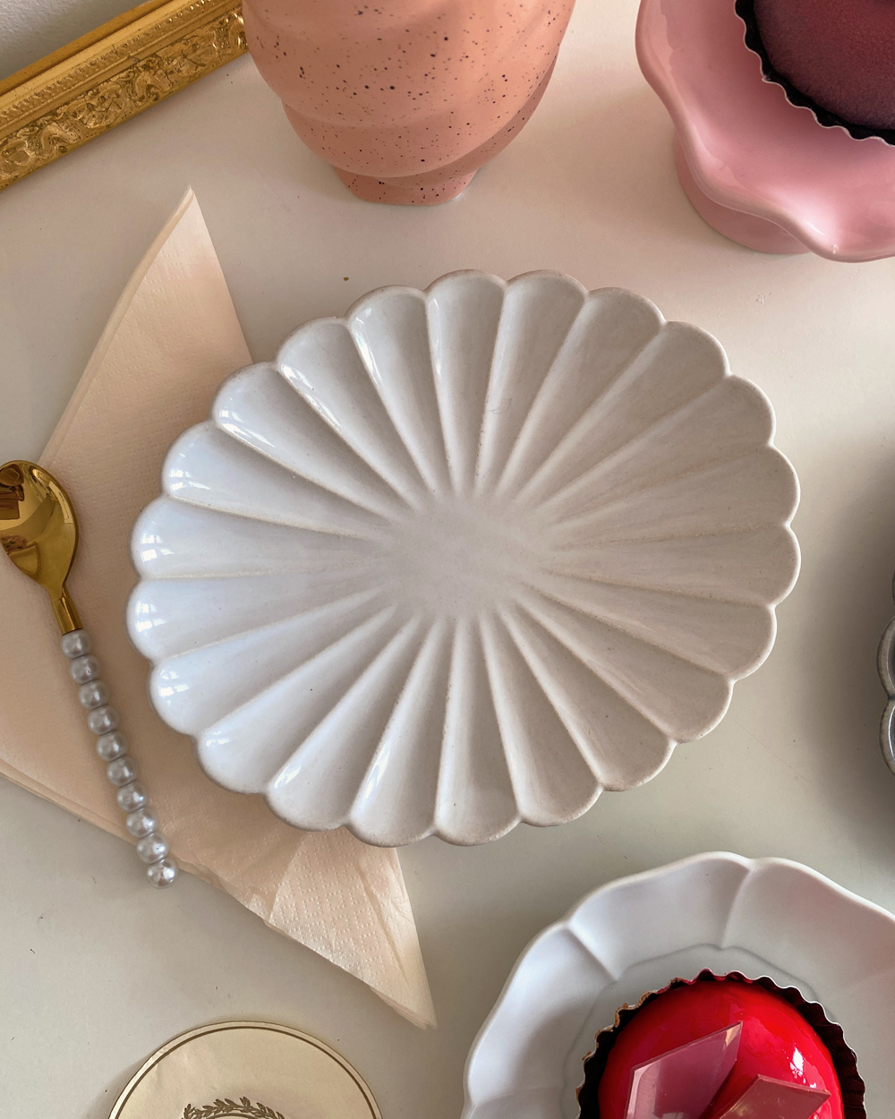 Ceramic Plate Blossom