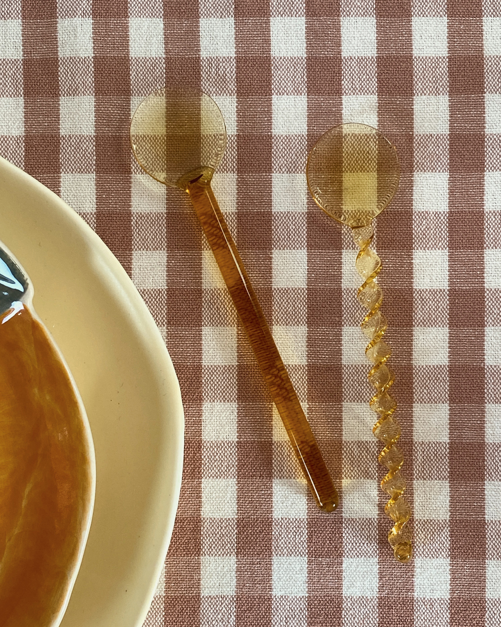 Glass Spoon Set