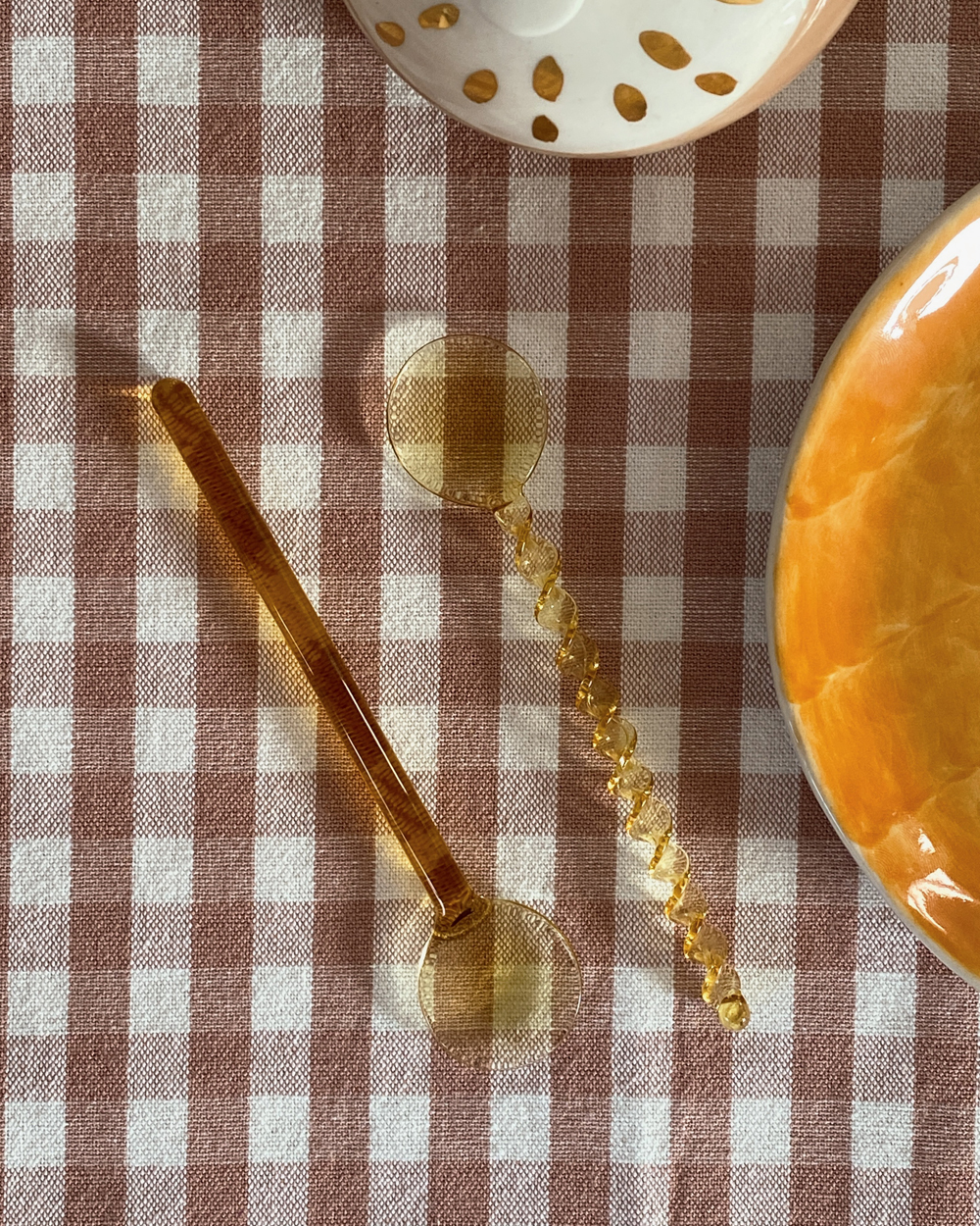 Glass Spoon Set