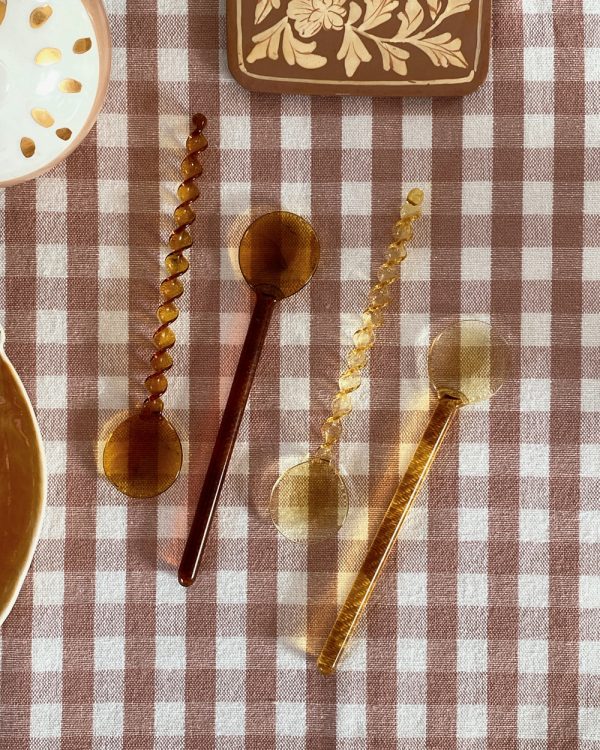 Glass Spoon Set