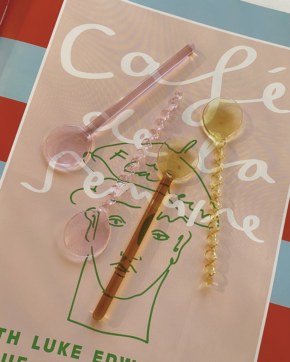 Glass Spoon Set