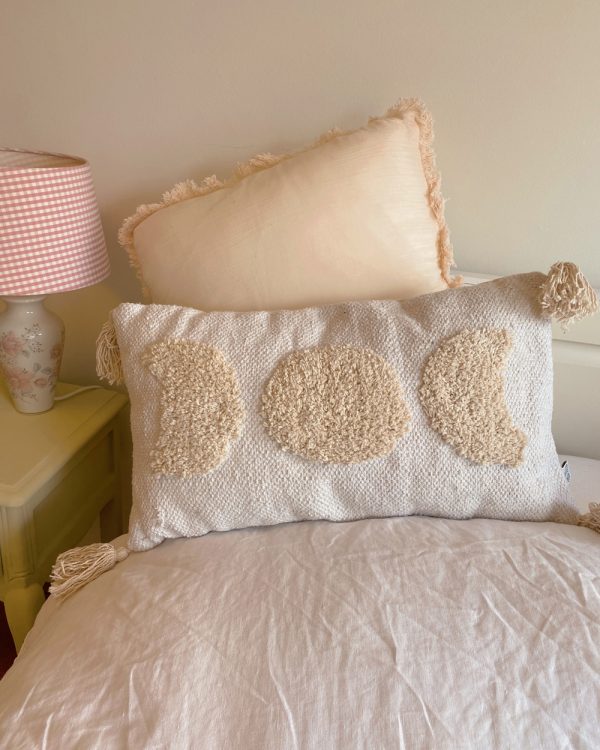 Tufted Moon Phase Cushion