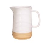 Bisque Glazed Jug