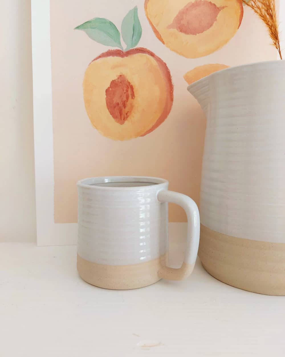 Bisque Glazed Mug