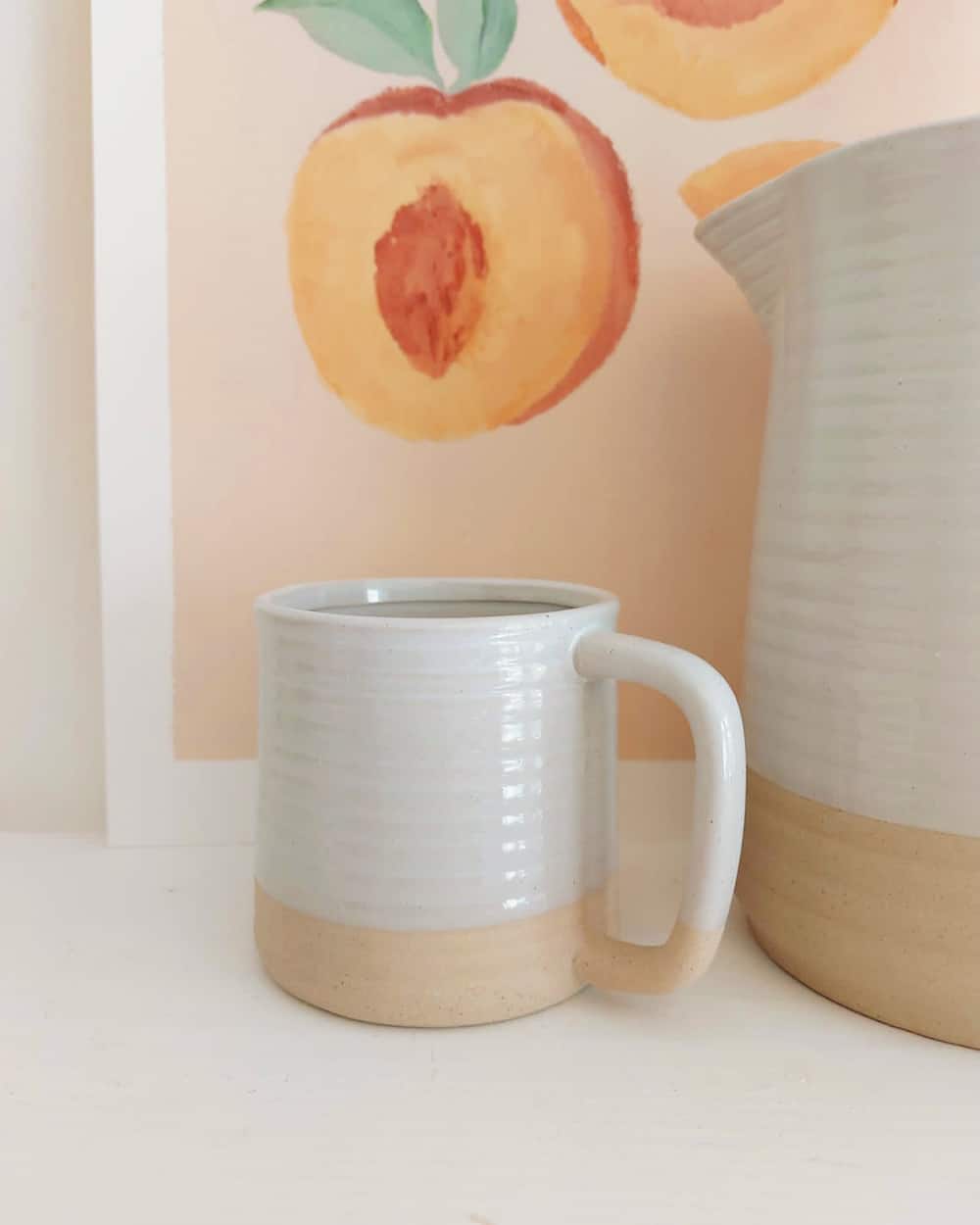 Bisque Glazed Mug
