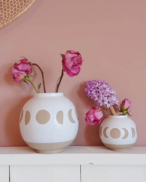 Moon Phase Vase