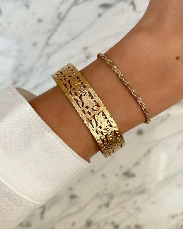 Blooming Flower Cuff
