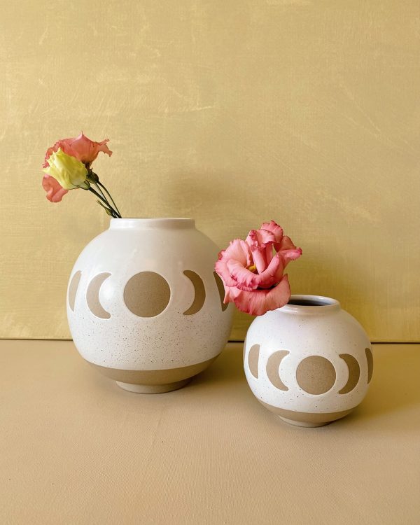 Moon Phase Vase