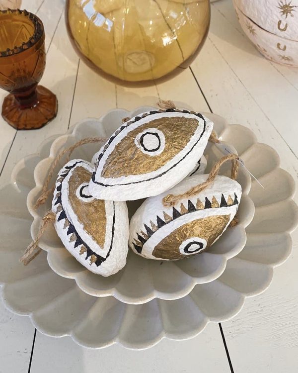 Paper Pulp Eye Decoration
