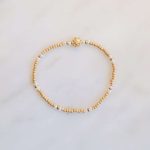 Beaded Wildflower Bracelet