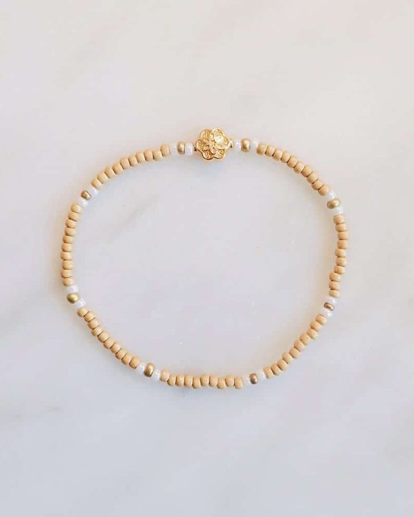 Beaded Wildflower Bracelet