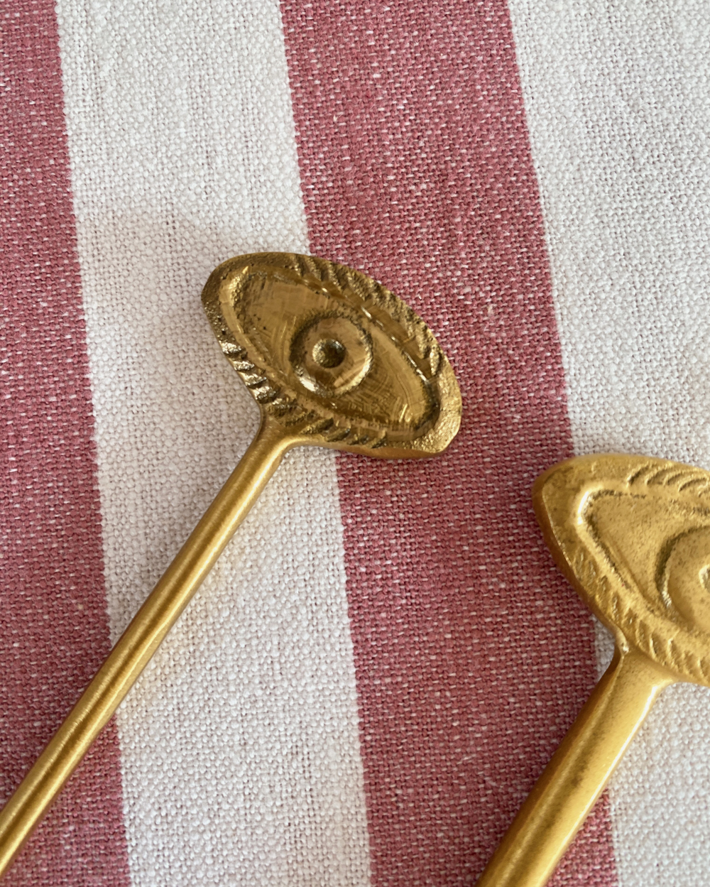 Celestial Eye Brass Butter Knife