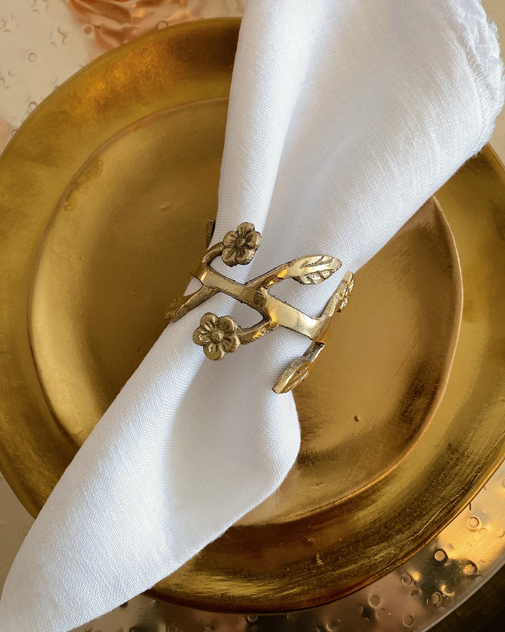 Wildflower Napkin Ring