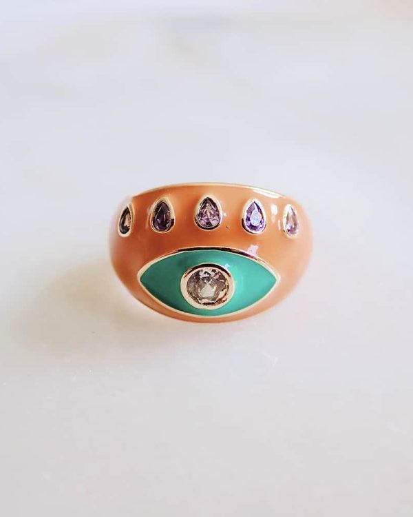 Lucky Eye Signet Ring